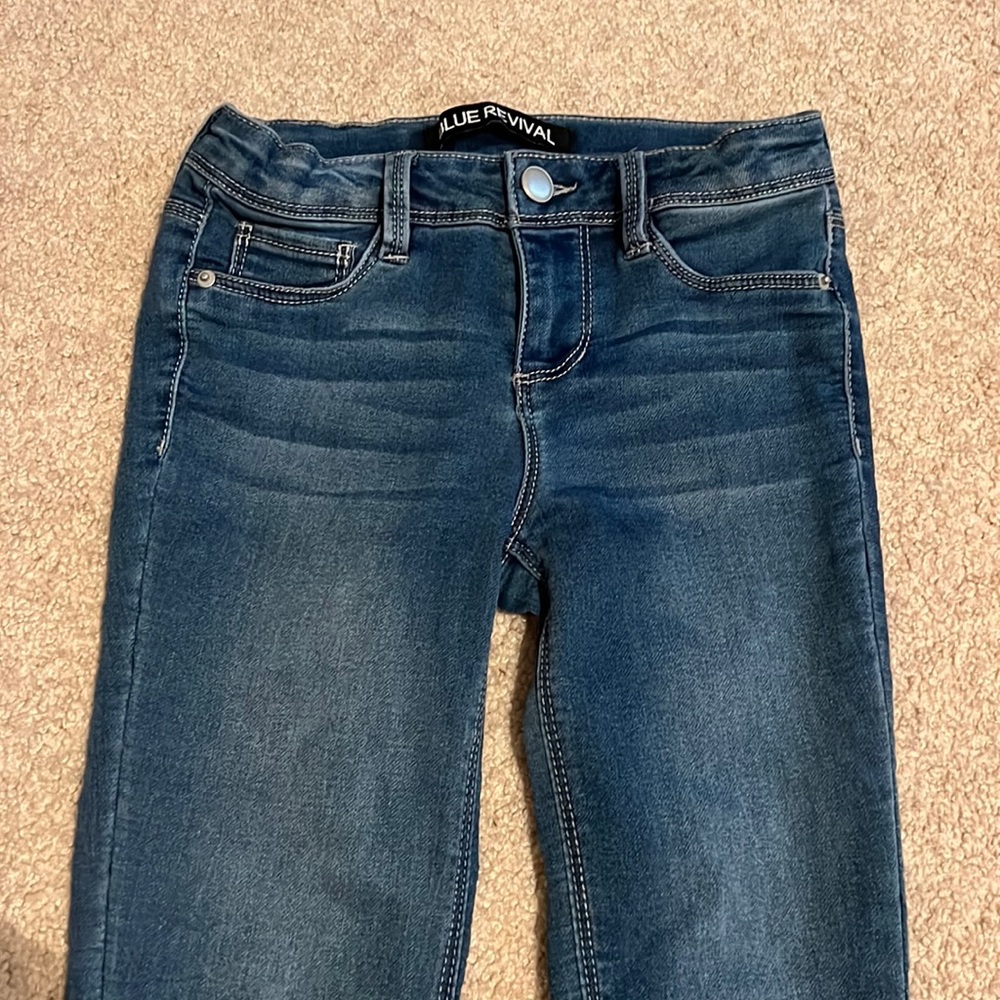 Blue Revival Girls Jeggings Size 8